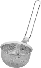 MaT store みそこし器 味噌こし ステンレス ミニ 味噌とき 味噌こし器 パンチング(シルバー,  丸型)