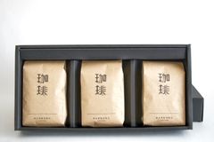 コーヒーギフト ばんこくオリジナル 200g×3個(ギフトボックス、包装紙付き)