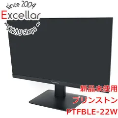 [bn:1] 【新品訳あり(箱きず・やぶれ)】 Princeton製　21.5型 ワイドカラー液晶ディスプレイ　PTFBLE-22W　ブラックのサムネイル
