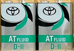 ☆【訳あり】トヨタ　オートフルードＤ‐Ⅱ　４Ｌ