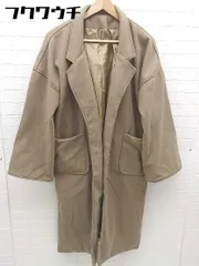 ■ JUNOAH 長袖 コート サイズM ブラウン レディース 【中古】 【1002802317705】
