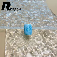 【一点限り】  貴重 EU製 ★ROBEAN・チベット天珠★パワーストーン アクセサリー ラリマー 天然石 癒し 平和 お守り 貴重 幸運 贈り物 ギフト プレゼント1  約19.5*14.7mm Y510007