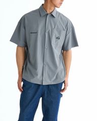 2025春夏 新品【ELEMENT/エレメント】【水陸両用】WATER SHIRTS SS 半袖シャツ GRY メンズ BF02A120