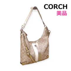 【美品】コーチ　2way　ショルダーバッグ　シグネチャー　トートバッグ 11951　レディース メンズ　ユニセックス　ブランドバッグ　COACH　秋バッグ　ブランド　TYB0023