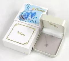 【中古】銀製品・指輪・アクセサリー ガラスの靴 ディズニープリンセス シンデレラ ホワイトゴールドペンダント 「ディズニー」 ディズニーストア限定