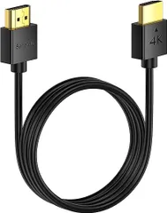 Senetem HDMI ケーブル 3m HDMI2.0規格 スリム 薄型 ハイスピード 18Gbps 4K@60Hz/HDR/ARC/3D/イーサネット対応 テレビ,PS5/4/3,Xbox,Nintendo Switch,Apple T
