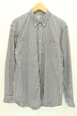 【中古】 THE NORTH FACE メンズ長袖シャツ M L S Hidden Valley Shirt THE NORTH FACE M 白 ホワイト 紺 ネイビー チェック