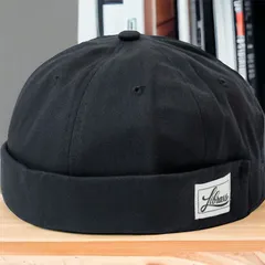 ロールキャップ フィッシャーマンキャップ コットン シンプル メンズ レディース