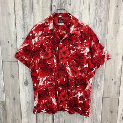 70s USA製 アロハシャツ 開襟シャツ Sears HAWAII シアーズ - メルカリ