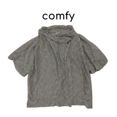 【新品 未使用 タグ付き】 comfy コンフィ ニット 半袖 ボレロ グレー La comfy 羽織のサムネイル