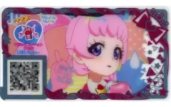 【中古】ひみつのｱｲﾌﾟﾘ･ｱｲﾌﾟﾘﾊﾞｰｽ V2-024[★4]：マジシャンキャットピンク