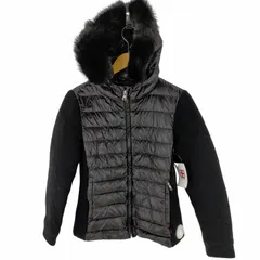 ウールリッチ WOOLRICH PADDED HOODIE  ショート ニット切替ダウンジャケット レディース import：S のサムネイル