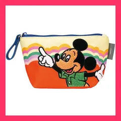 ★スタッフおすすめ！★フラットポーチ 【ディズニーレトロ/ミッキーマウス】  1