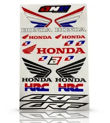 HRC CRF HOND 用 ウィング レーシング ステッカー 防水/耐水 sticker monster モンスター 互換のサムネイル