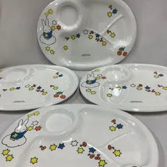 ミッフィー　ランチプレート　星　食器　ブルーナ　4枚セット　C261