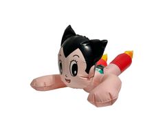 当時物 デッドストック 鉄腕アトム MIGHTY ATOM 空気人形 空ビ ビニール フィギュア レトロ 昭和