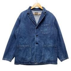 NEEDLES ニードルス 刺繍入り カバーオール デニムジャケット インディゴ サイズ M 正規品 / 50636