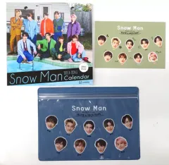 【中古】カレンダー Snow Man 2023.4-2024.3 オフィシャルカレンダー