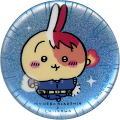【中古】バッジ・ピンズ 轟焦凍×うさぎ ホログラム缶バッジinカプセル 「ちいかわマーケット ちいかわくじ 僕のヒーローアカデミア×ちいかわ なんか小さくてかわいいやつ POP UP STORE」
