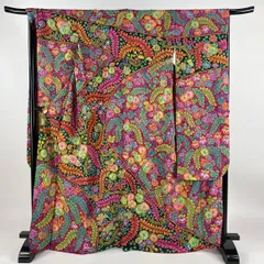 作家振袖 樋熊哲也 辻ヶ花 豪華 銀通し 絞り 身丈162cm b52e6b34282b1af1902a78fb88ba16