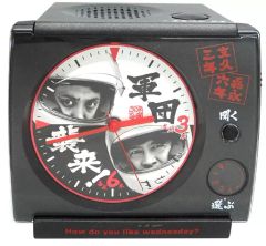 【動作確認済美品】柴田恭兵KYOHEI CLUB目覚まし時計ポッカボイスアラーム 動作確認済】柴田恭兵KYOHEI CLUB目覚まし時計ポッカボイスアラーム