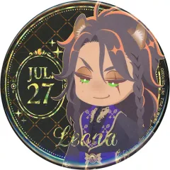 【中古】バッジ・ピンズ レオナ・キングスカラー 缶バッジ～A very merry birthday to you!～vol.1 「ディズニー ツイステッドワンダーランド」 ナムコ限定