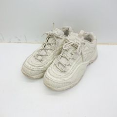 ◇ FILA フィラ スニーカー サイズ25 ホワイト系 レディース E 【1408060035373】