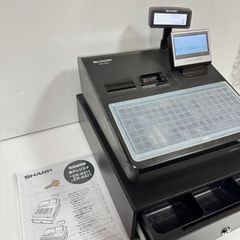 シャープ レジスター XE-A207B ブラック - メルカリ