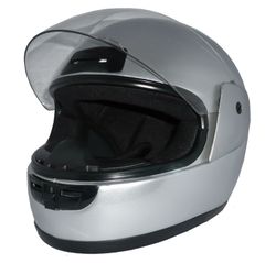 新品！ ZK-500 ヘルメットフルフェイスヘルメット【シルバー】SG公認 PSC認可  全排気量対応 劣化防止UVカット＆キズに強いハードコート加工済み クリアーシールド付属 盗難防止金属ホルダー フリーサイズ(57～60㎝) 