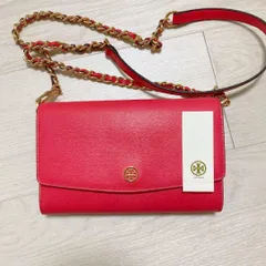コロナSALE★トリーバーチ　ピンク　チェーン　財布　クラッチバッグ