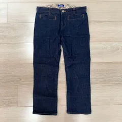 バーバリーブルーレーベル・七分丈デニム