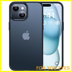 【数量限定】【本体の色・4色】CASEKOO iPhone 15 用 ケース 耐衝撃 滑り止め 指紋防止 米軍MIL規格 マット仕上げ ストラップホール付き 黄変防止 耐久性 カバー ワイヤレス充電対応 アイフォン 15 用 6.1 インチ ケース(マットブラ