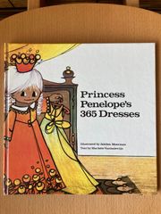 Princess Penelope's 365 Dresses　プリンセス　プリンス　お洋服　巻き毛のお姫様　ビンテージ　英語絵本