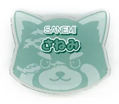【中古】バッジ・ビンズ 不死川実弥(動物型) 「鬼滅の刃 in 東武動物公園 描き下ろし 動物稽古ver. トレーディングアクリルネームプレート ver.B」
