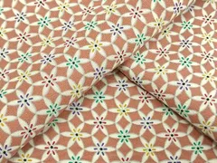 平和屋着物▽小紋　単衣　花づくし　洗える着物　AAAW1724fy 平和屋着物▽小紋 単衣 花づくし 洗える着物 AAAW1724fyの通販 by 平和