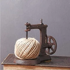 ☆ Rare 厚かっ Vintage Spinning Wheel ・糸車・糸紡ぎ機 ☆