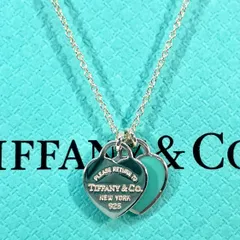 2023年最新】ティファニー tiffany ダブルハート タグ ペンダント