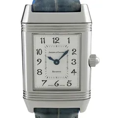 ジャガー・ルクルト JAEGER-LECOULTRE レベルソ デュエット シェル 266.8.44 腕時計 SS レザー ダイヤモンド 手巻き シルバー レディース 【中古】のサムネイル