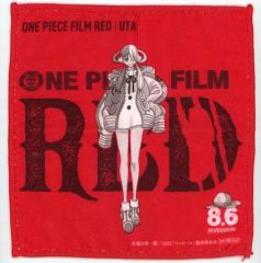 ONE PIECE FILM RED ウタ ミニタオル 外袋無し - メルカリ