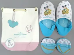 【中古】グッズセット ダッフィー＆ミッキーマウス スペシャルルームオリジナルグッズ3点セット 「ディズニー」 ダッフィーのワンダフル・ヴォヤッジ 宿泊特典