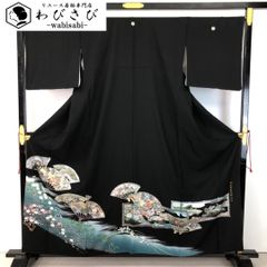 袋帯 人間国宝 大場松魚の世界 南風 となみ織物 飛翔鶴 錫紵色 O-3631