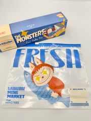 LABUBU Wacky Martシリーズ カップ麺ストレージバッグ シーフード