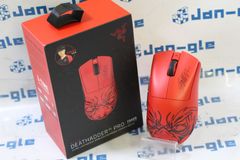 ◇美品 RAZER DeathAdder V3 Pro Faker Edition RZ01-04630400-R3M1 ゲーミングマウス J628870 BL 関西