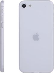 RIMELY iPhone SE 케이스 3세대 2세대 iPhone8/iPhone7/SE2/SE3 커버 초박형 경량 지문 방지 상처 방지 보호 부드러운 아이폰( 매트 화이트, iPhone SE2/SE3/8/7)