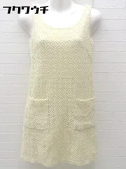 ◇ GRACE CONTINENTAL レース ノースリーブ ミニ チュニック ワンピース サイズ36 ベージュ レディース 【中古】 【1002801084097】