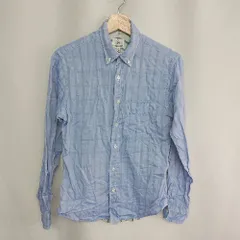 ◇ ⊂ BEAUTY&YOUTH ビューティ&ユース UNITED ARROWS ボタンダウン 長袖 シャツ サイズS ブルー メンズ E  【1409240022879】