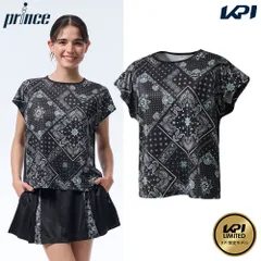 プリンス Prince テニスウェア レディース   ゲームシャツ KPI限定コラボモデル WF5086K 2025FW