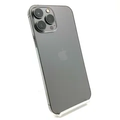 【全額返金保証】【最速発送】Apple iPhone 13 Pro Max 512GB グラファイト au 83% 動作確認済