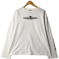 古着 00年代 ハーレーダビッドソン Harley-Davidson 鷲柄 イーグル柄 ロングTシャツ ロンT USA製 メンズXL相当/eaa567745