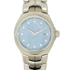 タグホイヤー リンク TAG Heuer LINK デイト マザーオブパール文字盤 12pダイヤインデックス WBC1313.BA0600★極美品★のサムネイル